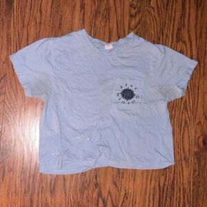 Kids Blue Graphic T-Shirt